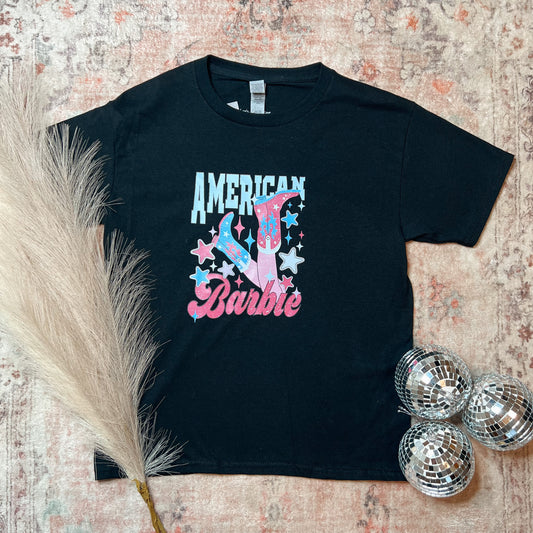 American Barbie Kids Shirt